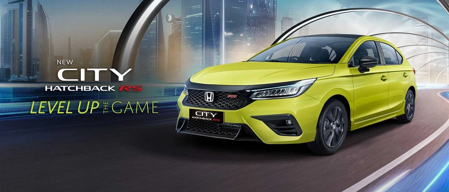 Honda City Hatchback Banner